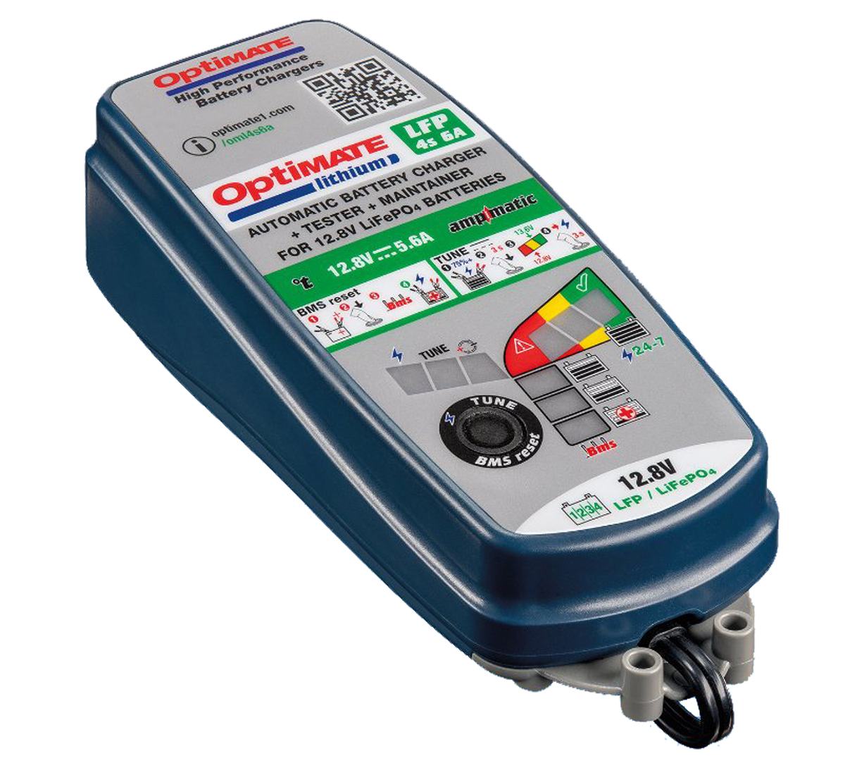 OptiMate 6 12V 6A Lithium Battery Charger